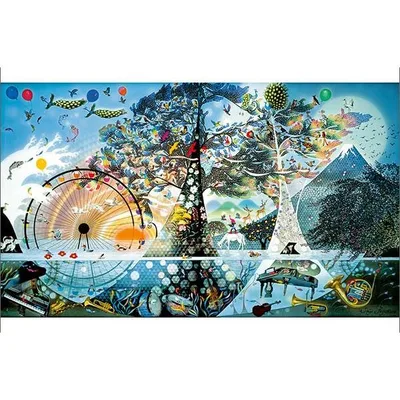 Jigsaw Puzzle Hymn to Life (Seiji Fujishiro) 1000 pieces APP-1000-829