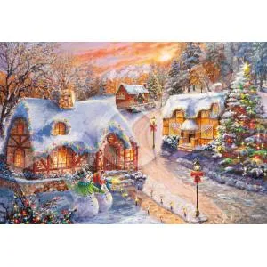 ジグソーパズル きらめきのコテージ(ニッキー・ボエム) 1053ピース EPO-32-612