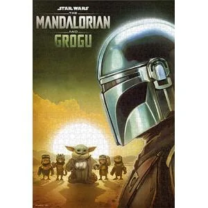 ジグソーパズル スター・ウォーズ/ マンダロリアン・アンド・グローグー(スターウォーズ) 1000ピース TEN-W1000-679