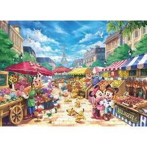ジグソーパズル マルシェのにぎわい(ミッキー&フレンズ) 500ピース TEN-D500-692