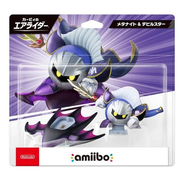 amiibo メタナイト&デビルスター(カービィのエアライダーシリーズ) クロネコヤマト宅急便で安心お届け