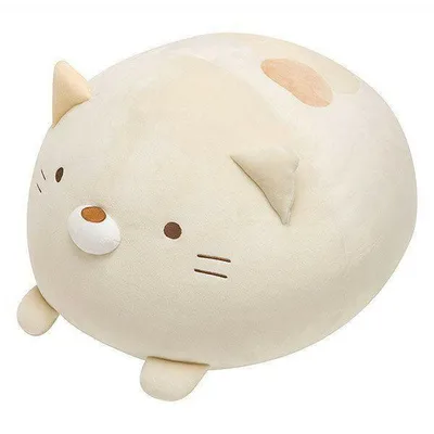 すみっコぐらし スーパーもーちもち大福クッション ぬいぐるみ ねこ MR78201 スーパーもーちもちぬいぐるみ 女の子プレゼント サンエックス 送料無料
