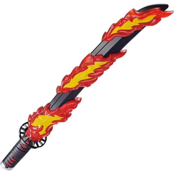 【関東 中部 送料無料】全長約56cm!別売りの「鬼滅の刃 DX日輪刀」とも連動!セリフや効果音、全41種を収録!鬼滅の刃 DX日輪刀 ヒノカミ神楽