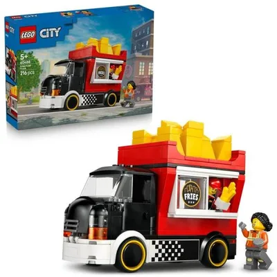 【オンライン限定価格】レゴ LEGO シティ フライドポテトトラック 60488 おもちゃ 玩具 誕生日 プレゼント ブロック 5歳 6歳 7歳 車