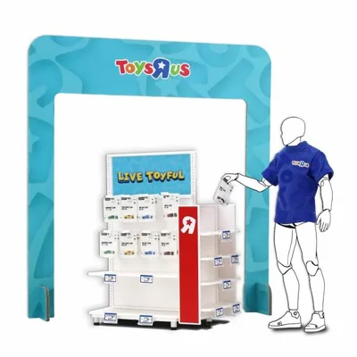 トイザらス ストア 1/12 ジオラマセットB トイザらス限定 フィギュア 店舗 売場 什器 ゴンドラ