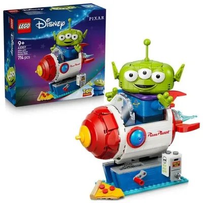 【2026年5月1日発売】レゴ LEGO ディズニー&ピクサー エイリアンとピザ・プラネットのロケット 43307 おもちゃ 玩具 ディズニー トイス