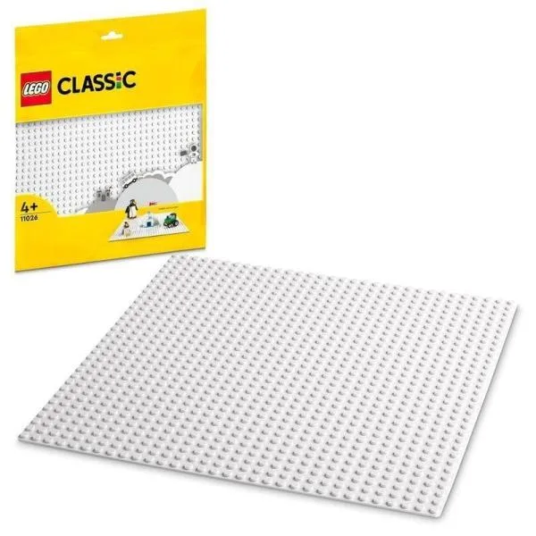 レゴ LEGO クラシック 基礎板(ホワイト) 11026 おもちゃ 玩具 誕生日 プレゼント ブロック 知育 4歳 5歳 6歳