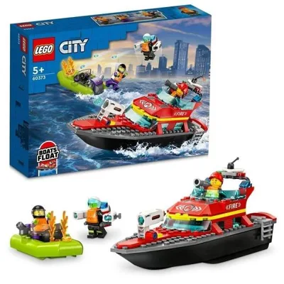 【オンライン限定価格】レゴ LEGO シティ 消防レスキューボート 60373 おもちゃ 玩具 誕生日 プレゼント ブロック 知育 5歳 6歳 7歳