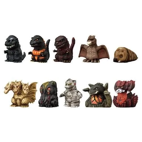 ゴジラ ソフビパペットマスコット【種類ランダム】全10種