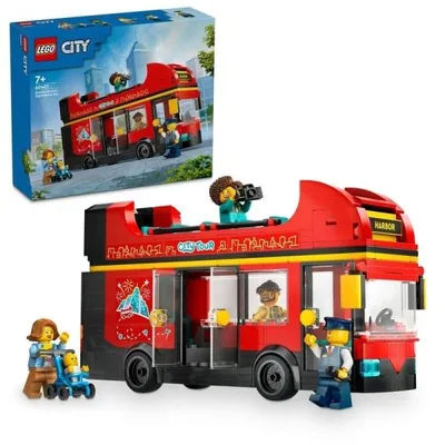 【オンライン限定価格】レゴ LEGO シティ 赤いダブルデッカー 60407|おもちゃ 玩具 誕生日 プレゼント ブロック 知育 7歳 8歳 9歳 バ