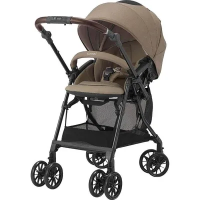 Combi コンビ スゴカル plus エッグショック HZ (グレージュ) A型ベビーカー 両対面式 軽量コンパクト 1カ月〜3歳頃対応