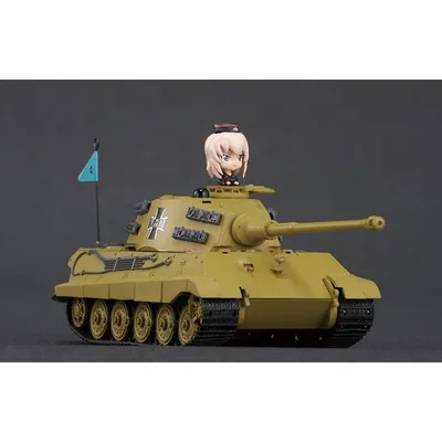 12月以降発売予定 プラッツ/ウォルターソンズ ガールズ&パンツァー 1/64 RCバトル戦車道シリーズ ティーガーII 黒森峰女学園 完成品電動R/C GPRC-4 送料無料