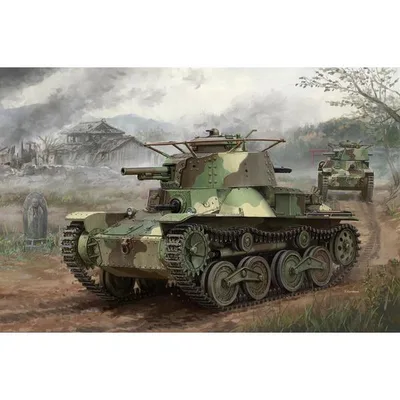 プラッツ 1/35 TANKS OF THE WORLD WW.II 日本陸軍 四式軽戦車 ケヌ プラモデル MD012 送料無料