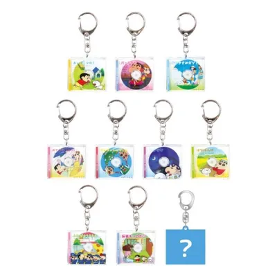 2027年3月発売予定 【1BOX:10個入り】クレヨンしんちゃん シークレットCDケース風キーホルダー BOX 送料無料