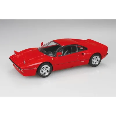 アオシマ 1/32 楽プラ スナップキット No.28-RD フェラーリ GTO(レッド) 色分け済プラモデル 送料無料