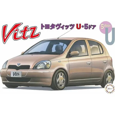 フジミ模型 1/24 インチアップシリーズ No.023 トヨタ ヴィッツUタイプ・5ドア プラモデル 送料無料