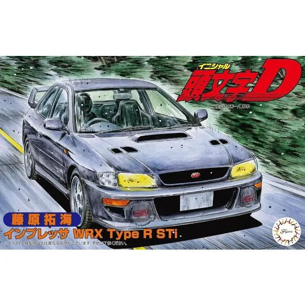 11月再入荷予定 フジミ模型 1/24 頭文字Dシリーズ No.18 インプレッサ WRX TypeR Sti 藤原拓海 プラモデル 送料無料