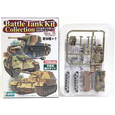 【1A】 エフトイズ 1/144 バトルタンクキットコレクション Vol.3 日本陸軍 三式戦車/3式戦車 チヌ 単品
