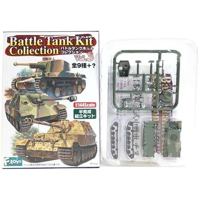 【1C】 エフトイズ 1/144 バトルタンクキットコレクション Vol.3 日本陸軍 三式戦車/3式戦車 チヌ 単品
