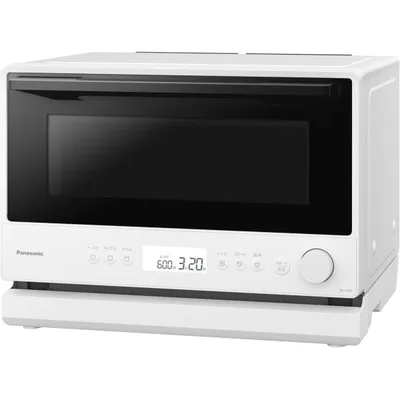 パナソニック オーブンレンジ 23L コンパクトモデル フラットテーブル スピードあたため 蒸気センサー ホワイト NE-FS3D-W 新品