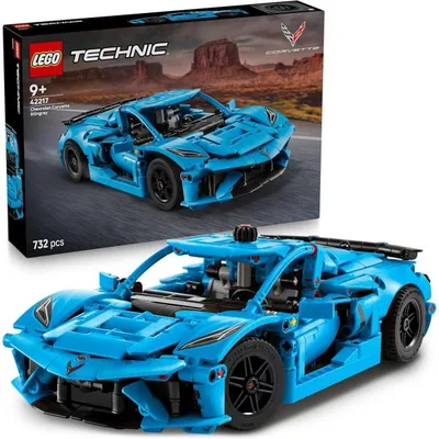 LEGO レゴ テクニック Chevrolet Corvette Stingray ブルー 42217 おもちゃ ブロック シボレー 新品