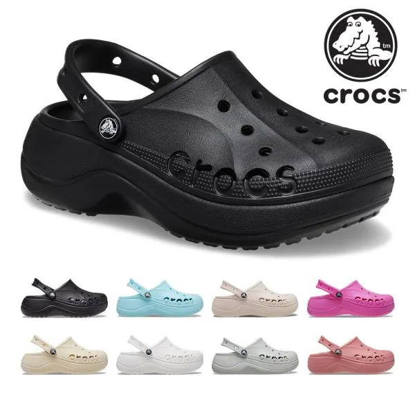 クロックス サンダル レディース バヤ プラットフォーム クロッグ 208186 crocs 2025SS Baya Platform Clog