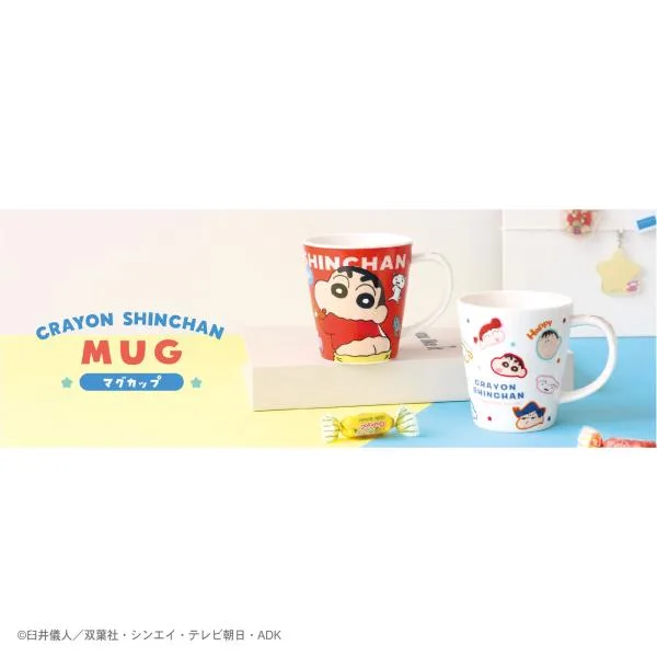 12月下旬入荷 予約 新商品 クレヨンしんちゃん マグカップ 220ml 陶磁器 ティーズファクトリー メーカー公式