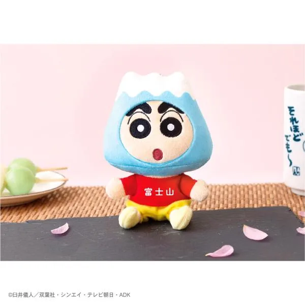 クレヨンしんちゃん グッズ キーホルダー ティーズファクトリー ぬいぐるみマスコット 富士山 メーカー公式