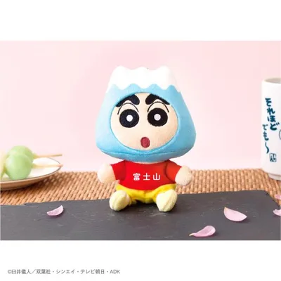 クレヨンしんちゃん グッズ キーホルダー ティーズファクトリー ぬいぐるみマスコット 富士山 メーカー公式