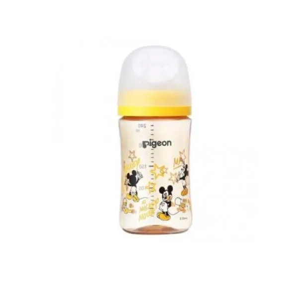 ピジョン 母乳実感 哺乳びん(プラスチック製) Disney 240mL (1個)