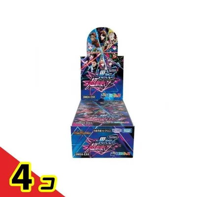 デュエル・マスターズTCG DM24-EX4 にじさんじコラボ・マスターズ 異次元の超獣使い 12パック入BOX 4個セット