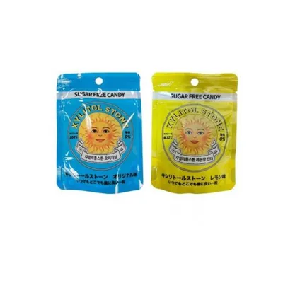 キシリトールストーン キャンディ オリジナル味 &レモン味 各20g (1個)
