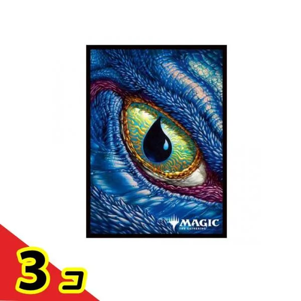 MTG マジックザギャザリング プレイヤーズカードスリーブ MTGS-349 タルキール 龍嵐録 島 80枚入 3個セット