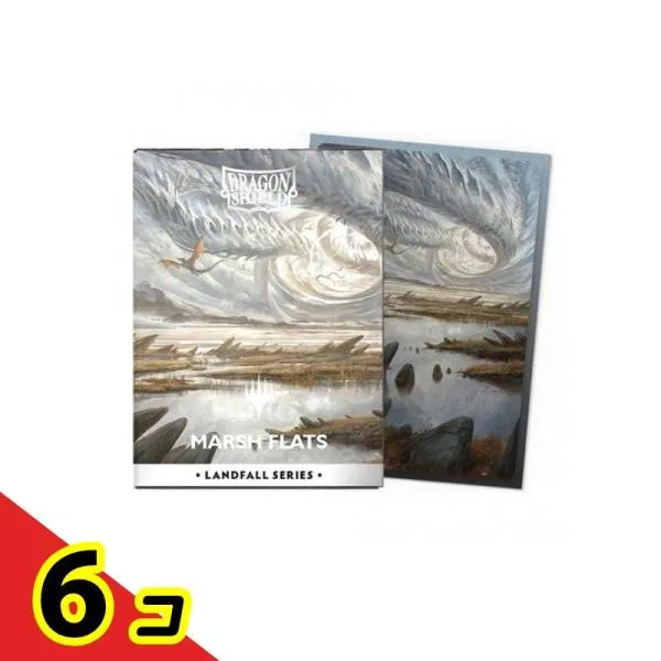 MTG×ドラゴンシールド マットデュアルアートスリーブ AT-16505 Marsh Flats 100枚入 6個セット