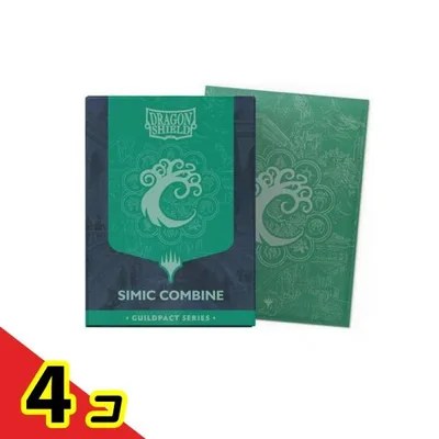 MTG×ドラゴンシールド マットデュアルアートスリーブ AT-16512 Simic Combine 100枚入 4個セット