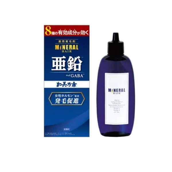 育毛 亜鉛 ミネラル 加美乃素薬用ミネラルヘア育毛剤 無香料 180mL (1個)