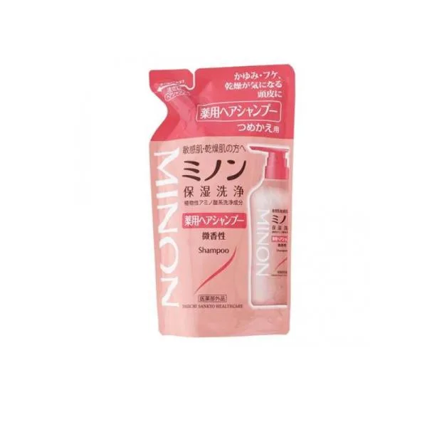 ミノン 薬用ヘアシャンプー 詰め替え用 380mL (1個)