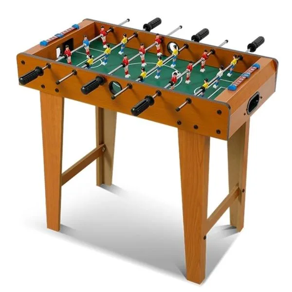 SALUDABLE サッカー ボードゲーム サッカー盤 レトロ テーブル 2人 対戦 おもちゃ 卓上 (大サイズ)