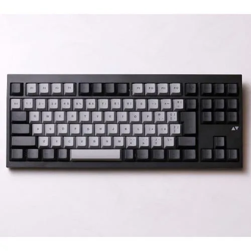 VM87-J-VSMB 有線/USB無線/Bluetooth対応 日本語配列テンキーレス メカニカルキーボード ブラック SILENT MINT LINEARスイッチ