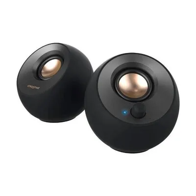 Creative Pebble V2 SP-PBLV2-BK パワフル コンパクト ステレオスピーカー