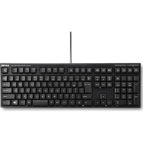 BSKBU510BK USB有線 日本語配列フルキー ディープストローク パンタグラフ式 キーボード