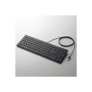 TK-FCP097BK (ブラック) 有線 日本語配列テンキー付き パンタグラフ式 薄型キーボード