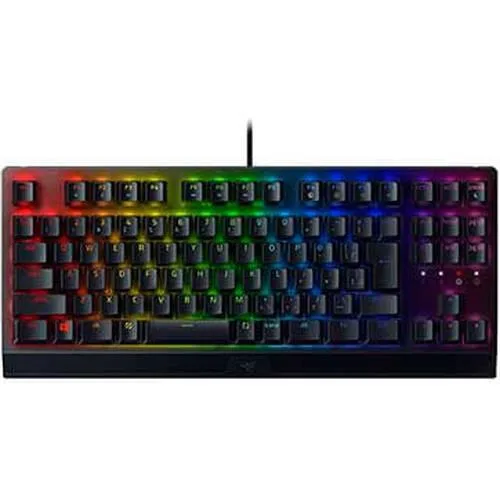BlackWidow V3 Tenkeyless JP - Green Switch 有線 日本語配列テンキーレス RGB ゲーミングキーボード RZ03-03491400-R3J1-N