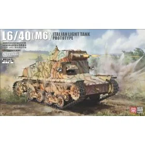 1/35 イタリア軍 L6/40 (M6) 軽戦車 試作車