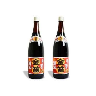醤油 しょうゆ 濃口醤油 金笛しょうゆ 1.8L×2本 笛木醤油 こいくち 醤油 しょうゆ 一升瓶