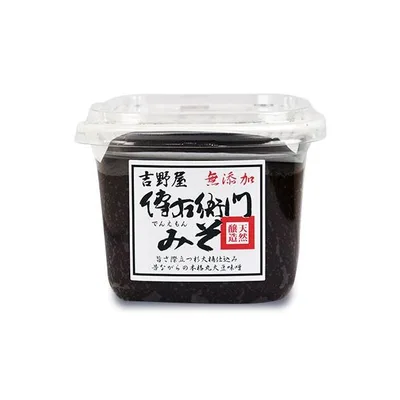 伊藤商店 傳右衛門 みそ 三年熟成 天然醸造 450g