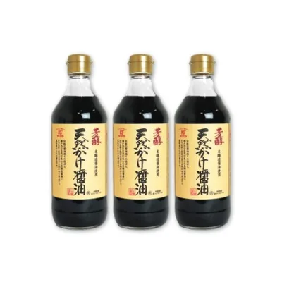 醤油 だし醤油 しょうゆ 川中醤油 芳醇 天然かけ醤油 500ml×3本