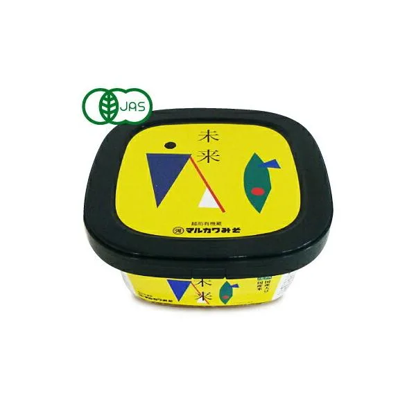 マルカワみそ 自然栽培みそ 未来 有機JAS認証 400g