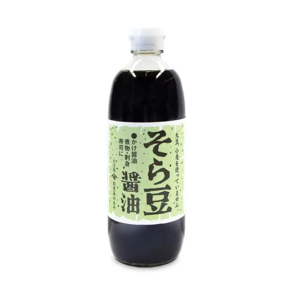 醤油 しょうゆ 高橋商店 そら豆醤油 500ml