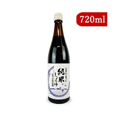 醤油 しょうゆ 大正屋醤油 お米から造った純米しょうゆ 720ml 瓶